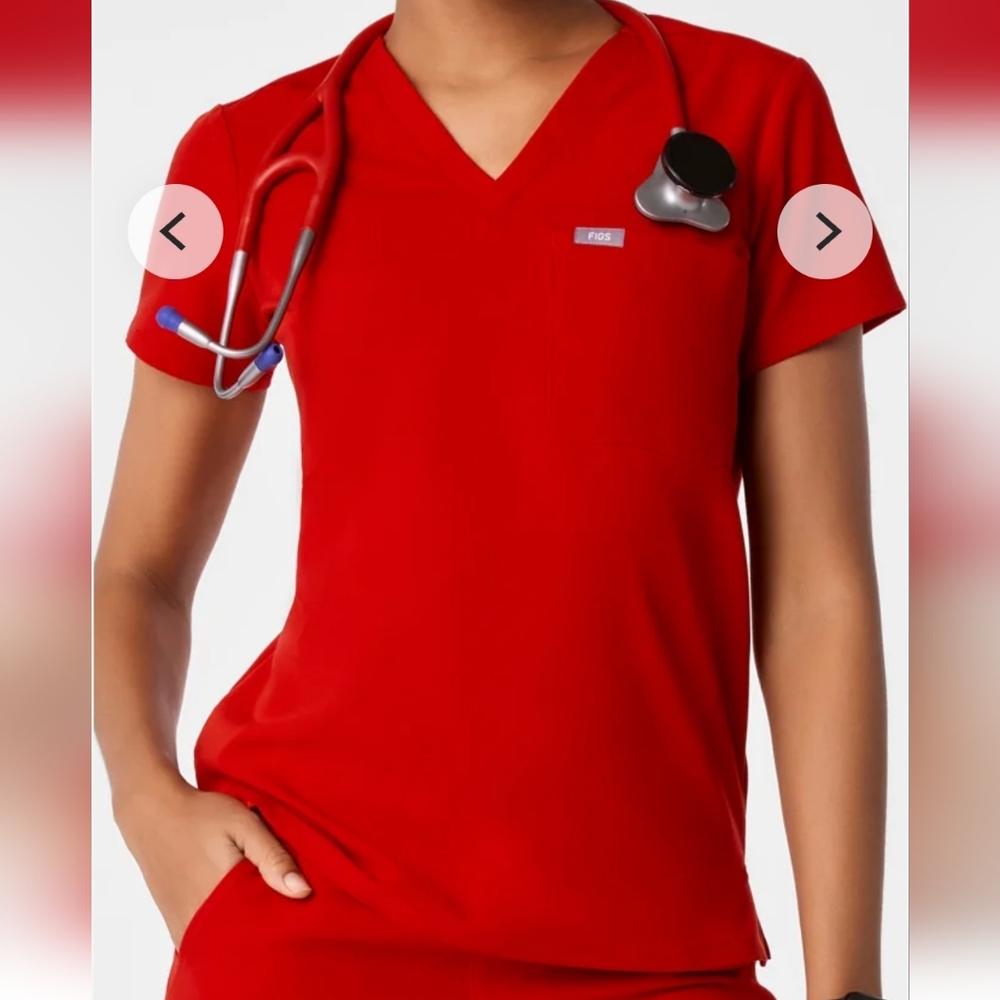 Figs Catarina One Pocket Scrub Top